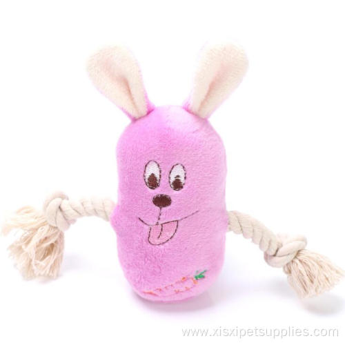Sale cute interactive plush pet dog chew toys